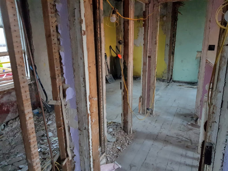 Residential building demolition in Fife by Brown Demolitions Ltd