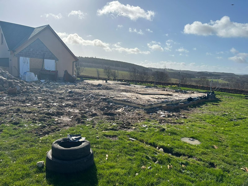 Click here and view our latest house demolition project in the Scottish Borders