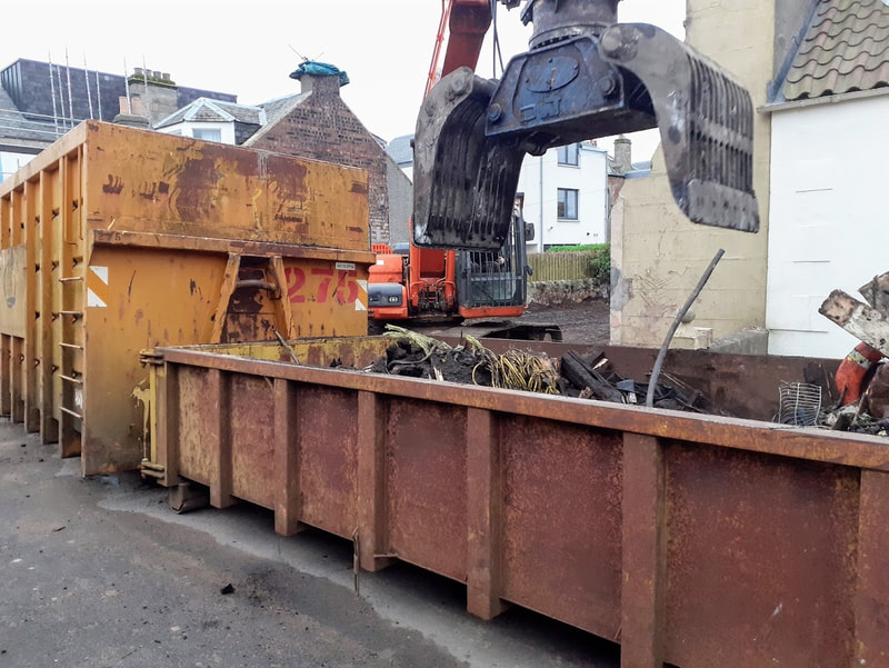 Residential demolition in Elie and Earlsferry in Fife by Brown Demolitions ltd, click here for a residential demolition quote near you in Scotland