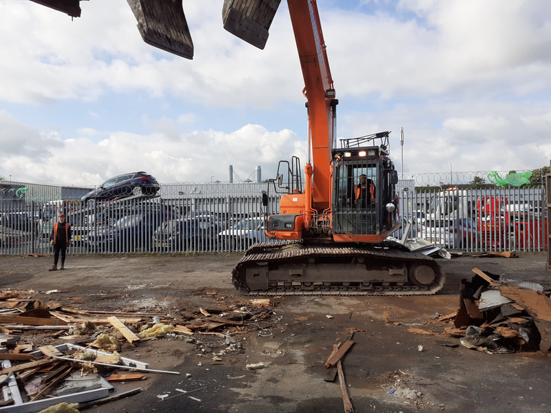 Need a building demolished? click here and get a quote from Brown Demolitions