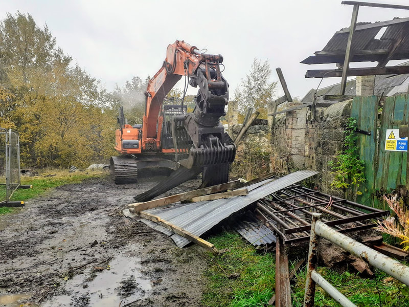Do you need a Farm building demolition contractor in East Lothian Scotland, click here and contact Brown Demolitions Ltd