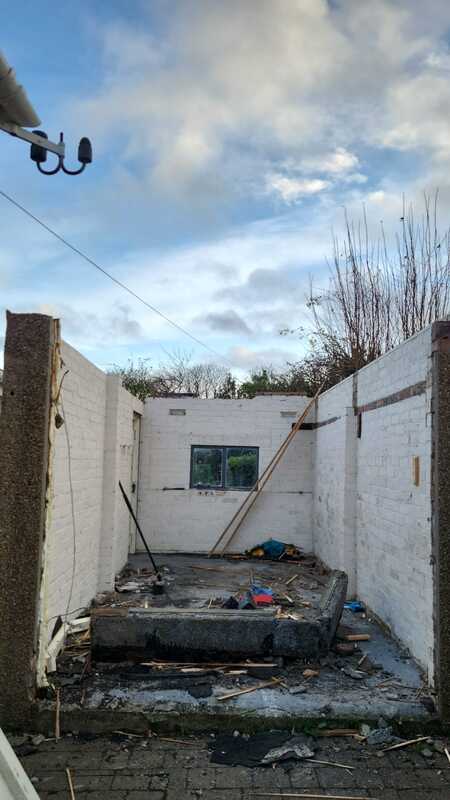 Garage demolition contractor in Edinburgh, click and contact Brown Demolitions for a demolition quote