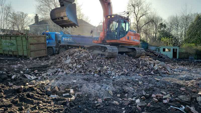 Best Residential demolition contractor in Edinburgh Scotland, contact Brown Demolitions for a residential demolition quote