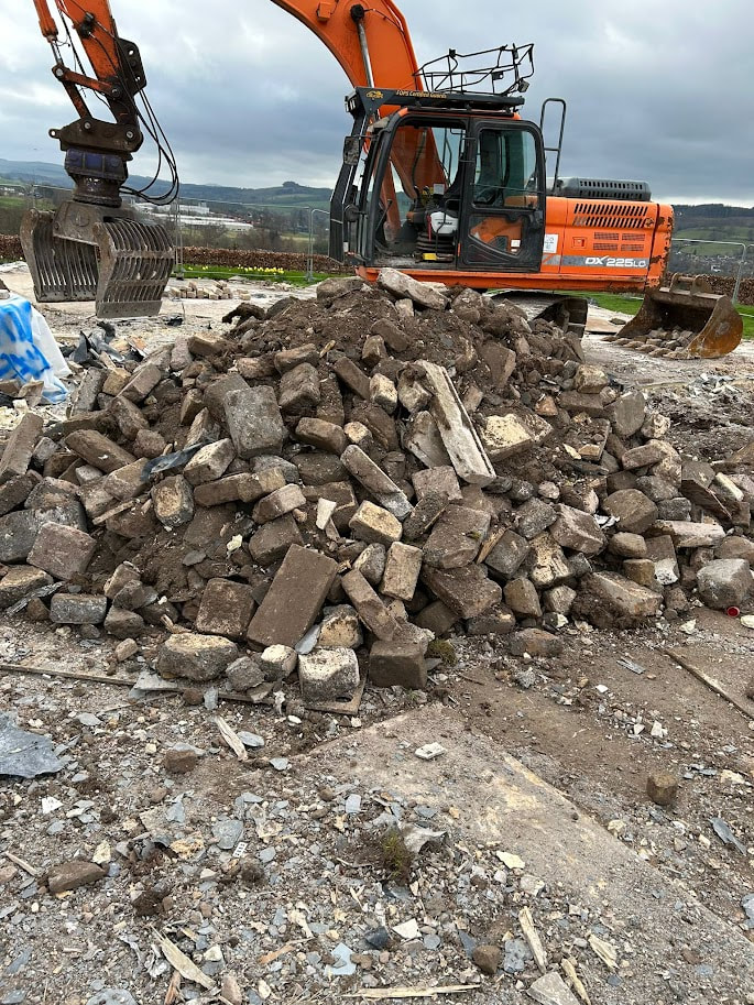 Click here and view our latest house demolition project in Jedburgh in the Scottish Borders