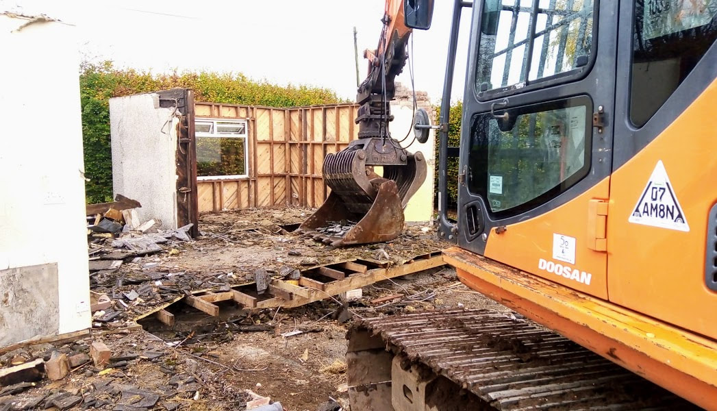 Domestic property demolition in West Lothian by Brown Demolitions Ltd, click here.