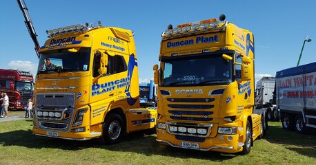 Heavy Haulage low loader hire in Ayrshire Scotland