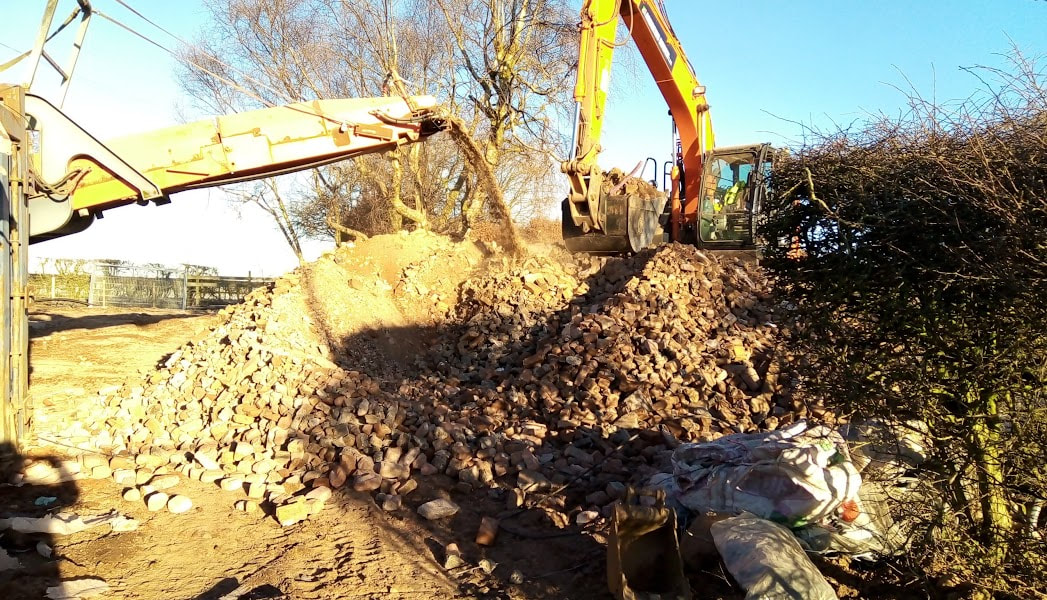 Do you need rubble crushed on-site in Scotland? contact Brown Demolitions, Click Here.