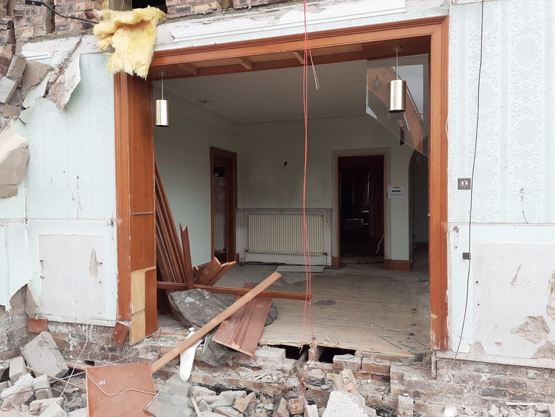 Residential demolition contractor in Edinburgh Scotland, contact Brown Demolitions for a residential demolition quote Lanarkshire