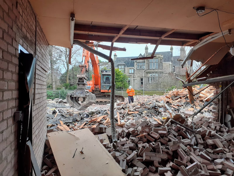 Local Residential demolition contractor in Edinburgh Scotland, contact Brown Demolitions for a residential demolition quote
