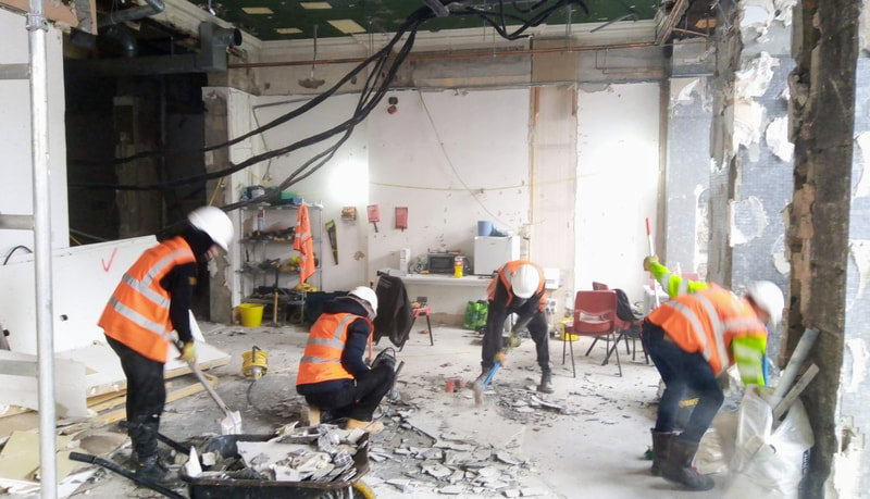 Commercial strip out contractors in Edinburgh, Brown Demolitions, click here for info